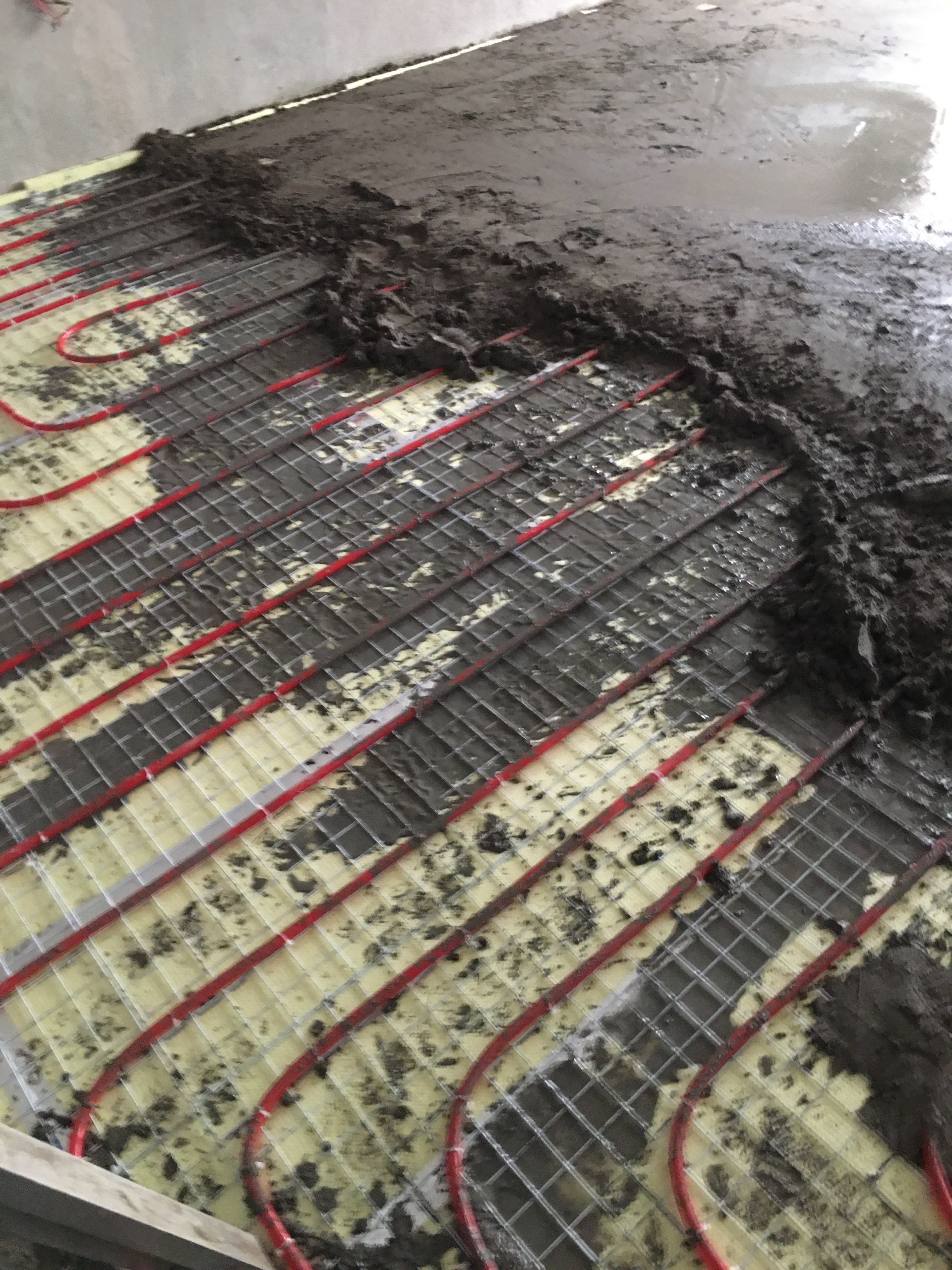 Nhà phố – hệ sưởi sàn nước nóng